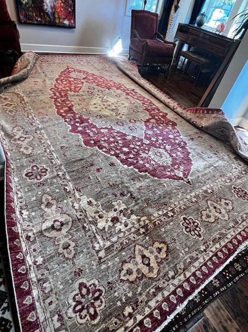 Large Hand Woven Pakistan Area Rug Style 64030 DG233-20