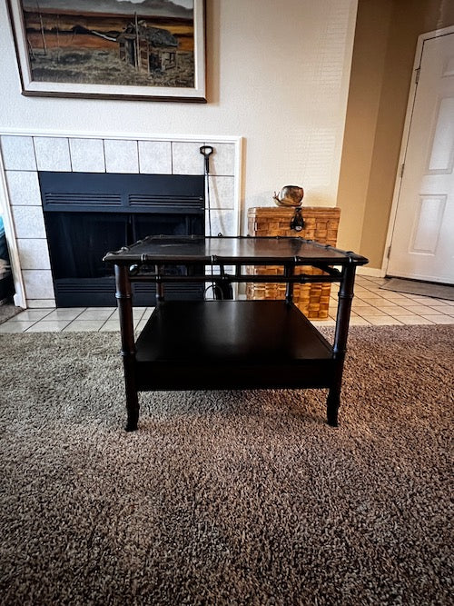 John Widdicomb Mid Century Modern Bamboo Edge End Table GW245-02