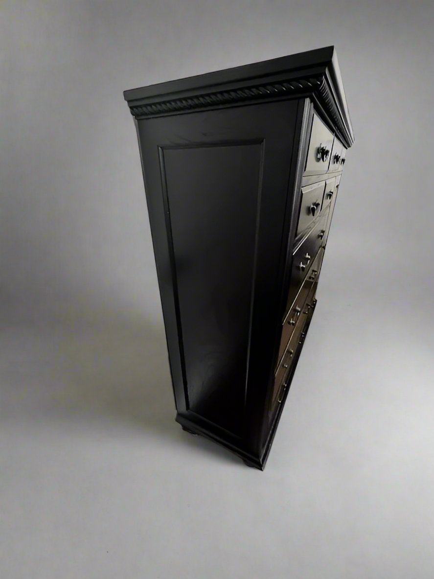 RH Restoration Hardware Black Blaine 11 Drawer Dresser MB244-3