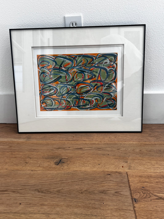 David Aron Orange Positive 2013 Archival Inkjet Print JB240-33