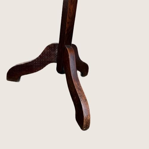 European Antique Round Tripod Pedestal Table JG264-5