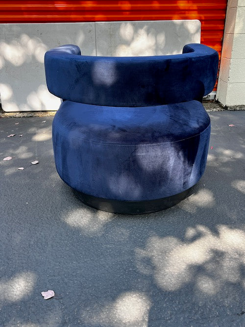 Modway Performance Blue Velvet Swivel Arm Chair 2 avail. JG264-13