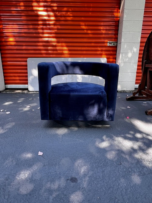 Modway Performance Blue Velvet Swivel Arm Chair 2 avail. JG264-13