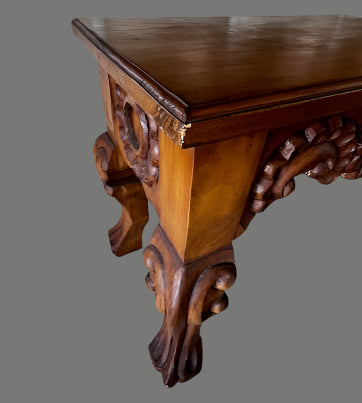 Antique Rococo Carved Sofa Table BG273-29