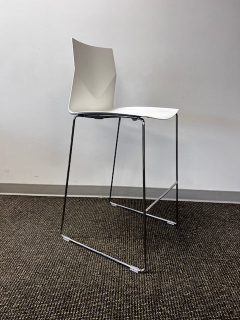 Hightower FOURCast Design White Counter Stool WDI224-6