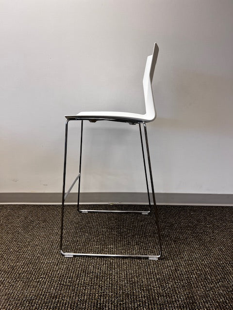 Hightower FOURCast Design White Counter Stool WDI224-6