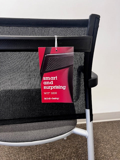 WIT Sit on It Black Office Chair WDI224-10