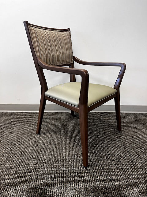 Resin Faux Wood Side Office Chair WDI224-11