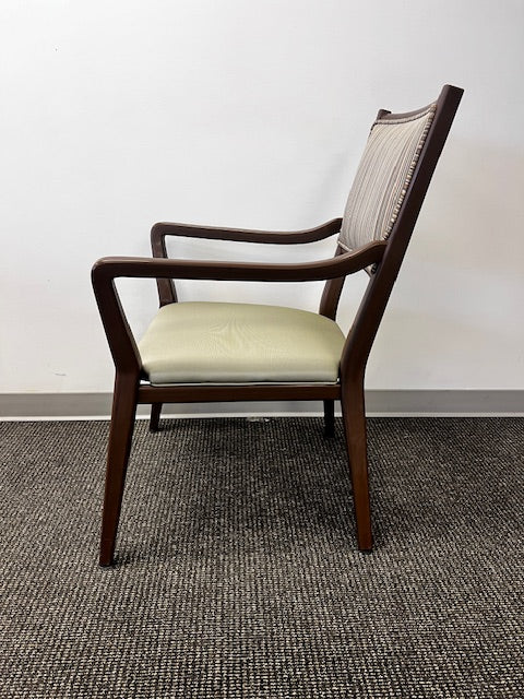 Resin Faux Wood Side Office Chair WDI224-11