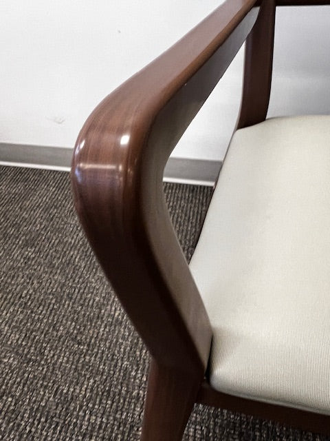 Resin Faux Wood Side Office Chair WDI224-11