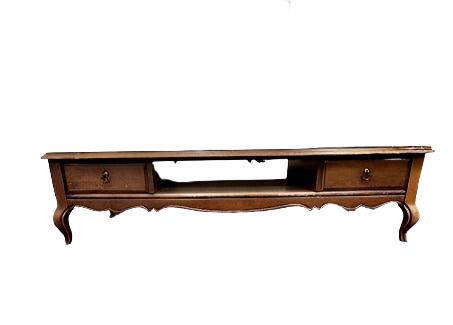 Wood 2 Drawer Coffee Table Antique WDI224-20