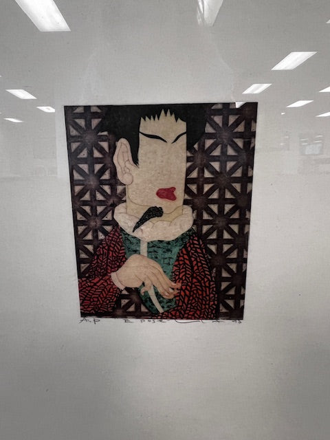 Etchings Art Color Intaglio 3 Yuji Hiratsuka 1993 Chine Collé WDI224-26