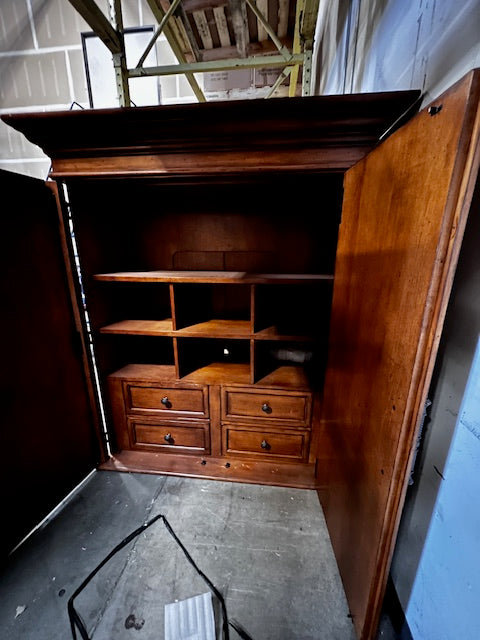 Tommy Bahama Wood Armoire Wardrobe Entertainment Center WDI224-32