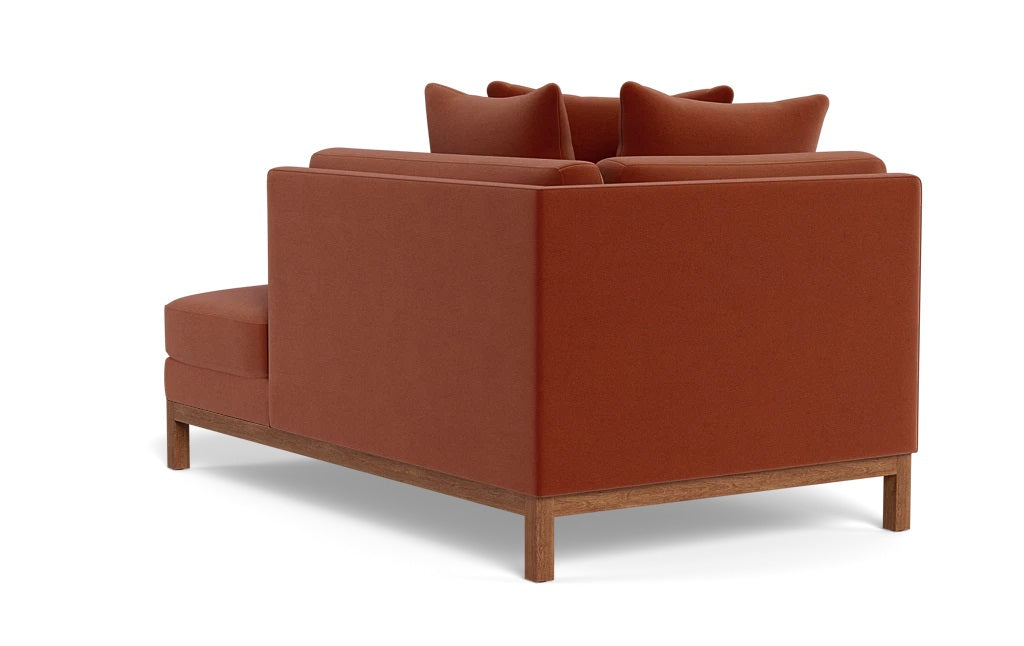 Havenly Jasper Rust Corner Chaise Lounge Chair FFE258-206