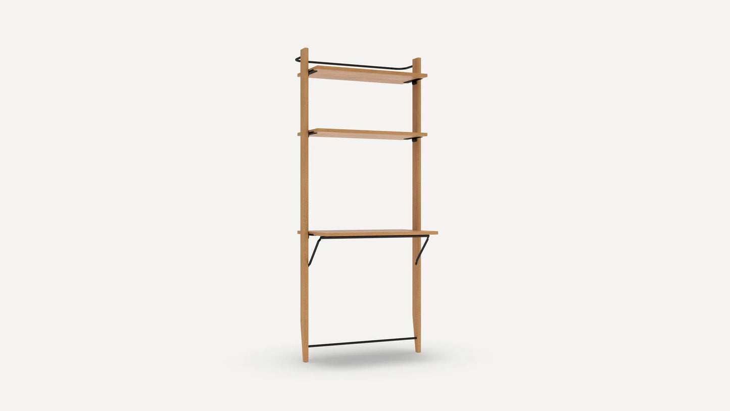 Burrow Title Wall Oak Desk FFE-1435