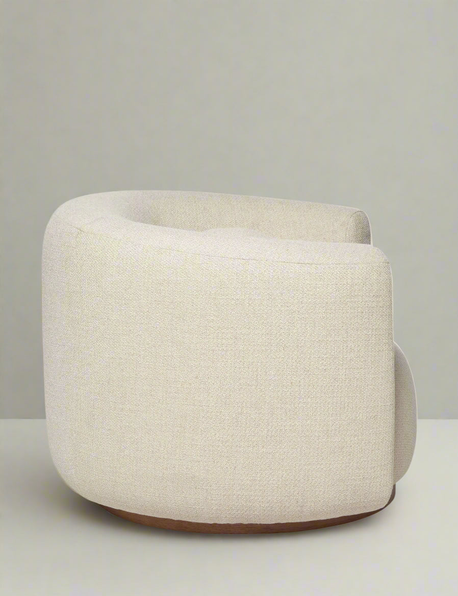 Lulu & Georgia Beige Natural Lowry Swivel Chair (2 avail) FFE258-507