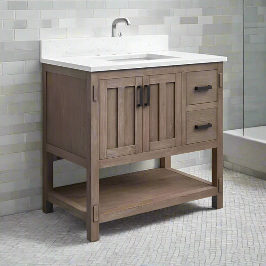 Sand & Stable Marissa 36'' Free Standing Single Bathroom Vanity FFE-736