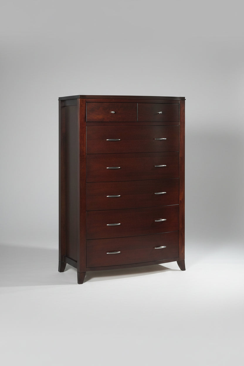 Modus Brighton Seven Drawer Chest Dresser in Cinnamon 2 FFE-1500
