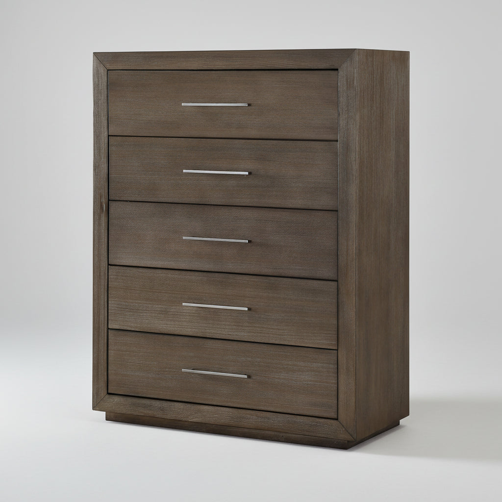 Modus Melbourne Five Drawer Dresser Chest in Dark Pine FFE-1506