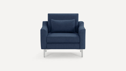 Burrow The Nomad Navy Blue Armchair Accent Chair (2 avail) FFE-718