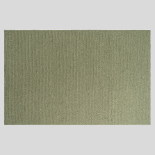 Braid Rug Sunbrella Basil Green 8x10 Woven Outdoor Area Rug FFE258-521