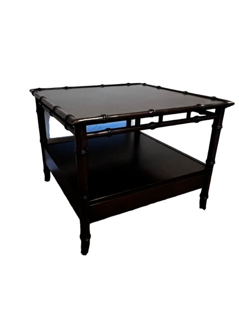 John Widdicomb Mid Century Modern Bamboo Edge End Table GW245-02