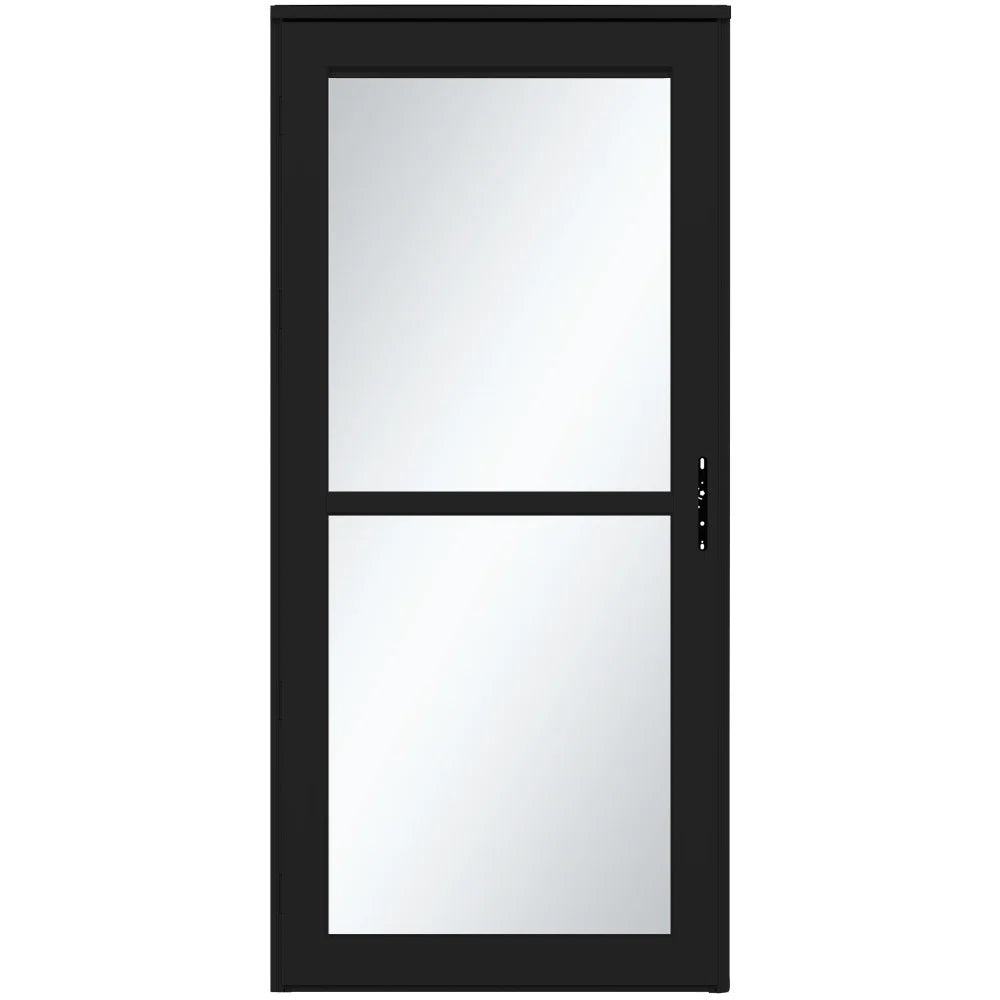 Larson Platinum Collection Black Left Hinge 80-81" Door FFE-775