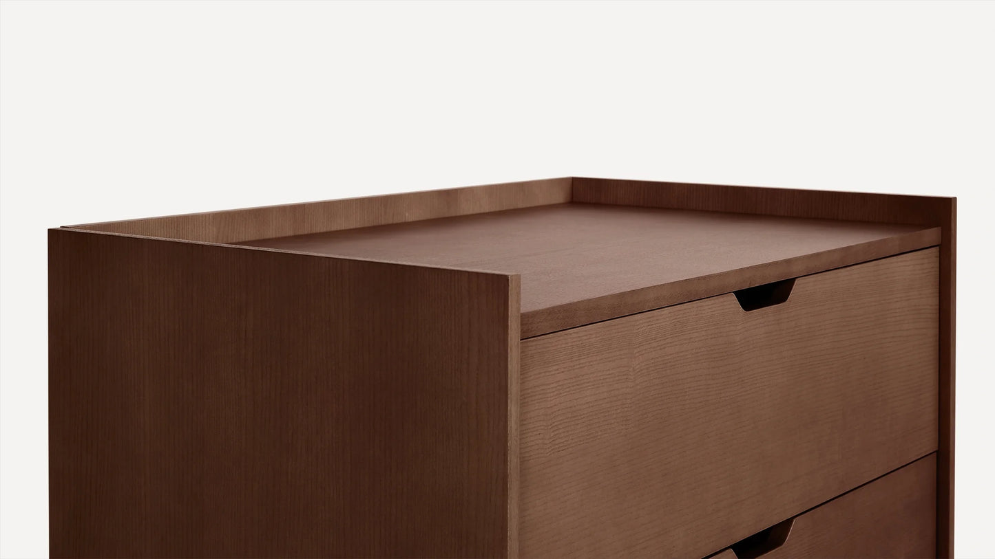 Burrow Walnut The Prospect 3-Drawer Dresser FFE-1380