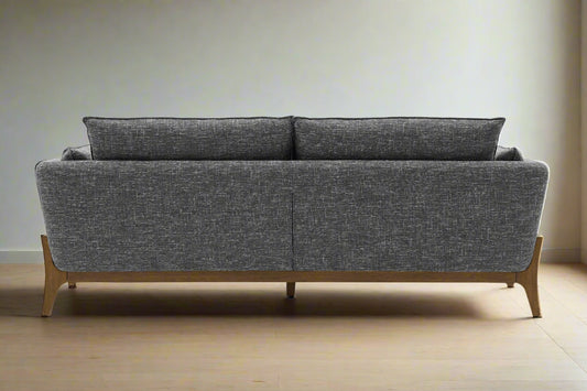 Castlery 2 Seater Ebony Grey Remi Sofa Couch FFE258-472