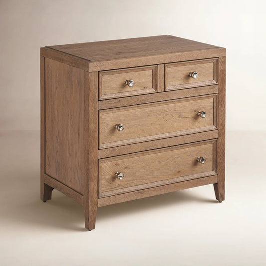 Coastal Living Knotty Oak Finish Rosalie Nightstand FFE-1199