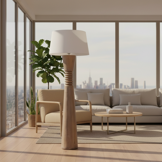 Arteriors Home Sedona Oak Minimalist Floor Lamp FFW-1250