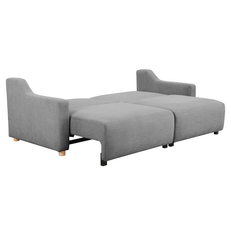 Serta Gabi 90.2" Upholstered Queen Size Convertible Sleeper Sofa FFE-753