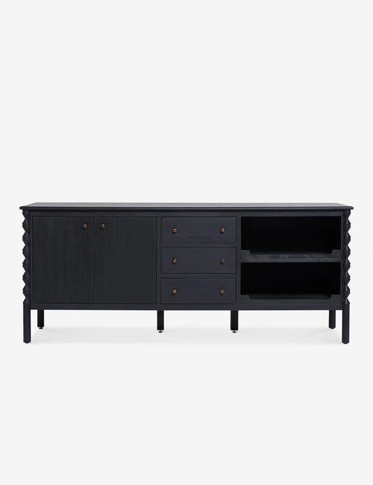 Lulu & Georgia Black Topia Sideboard Cabinet by Ginny Macdonald FFE258-291