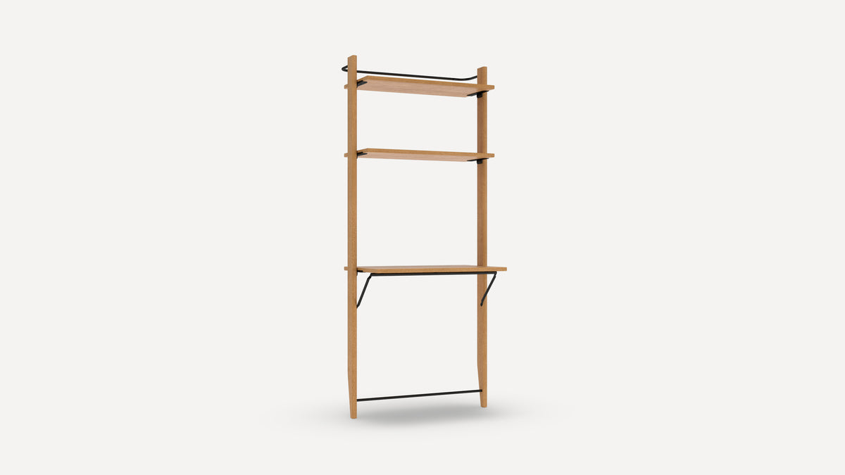 Burrow Oak Title Wall Desk FFE-1551