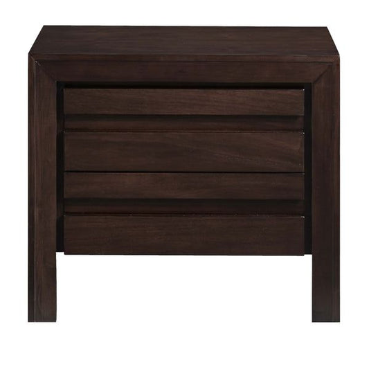 Modus Element Charging Station Nightstand in Chocolate Brown 20 FFE-1482
