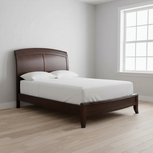 Modus Brighton King Size Low Profile Sleigh Bed in Cinnamon FFE-1501