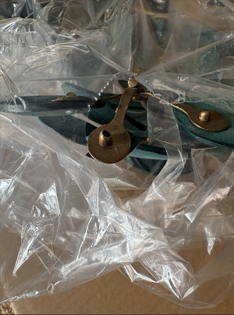 Arteriors Home Bilal Eucalyptus Leaf Green Flush Mount FFE-1270