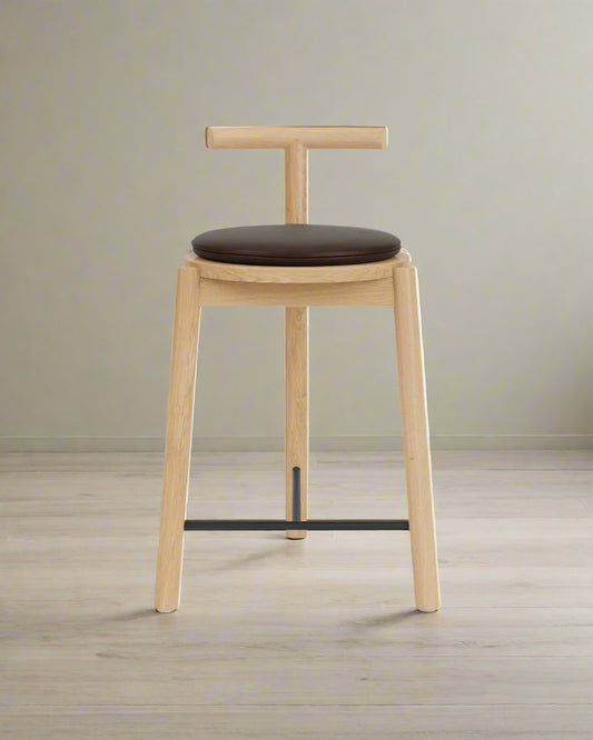 Denver Modern Range Maple Oak Counter Stools (2 Avail) FFE258-453