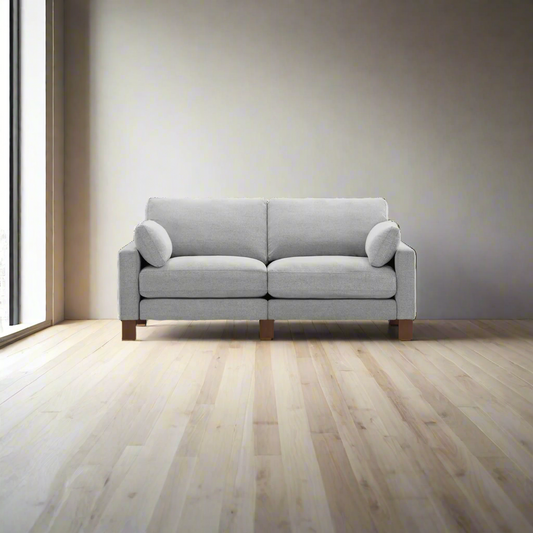 Burrow Union 2-Seat Crushed Gravel Grey Sofa Couch FFE258-456