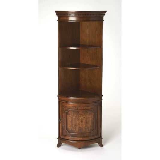Lark Manor Ansah Corner China Wood Cabinet FFE-1204