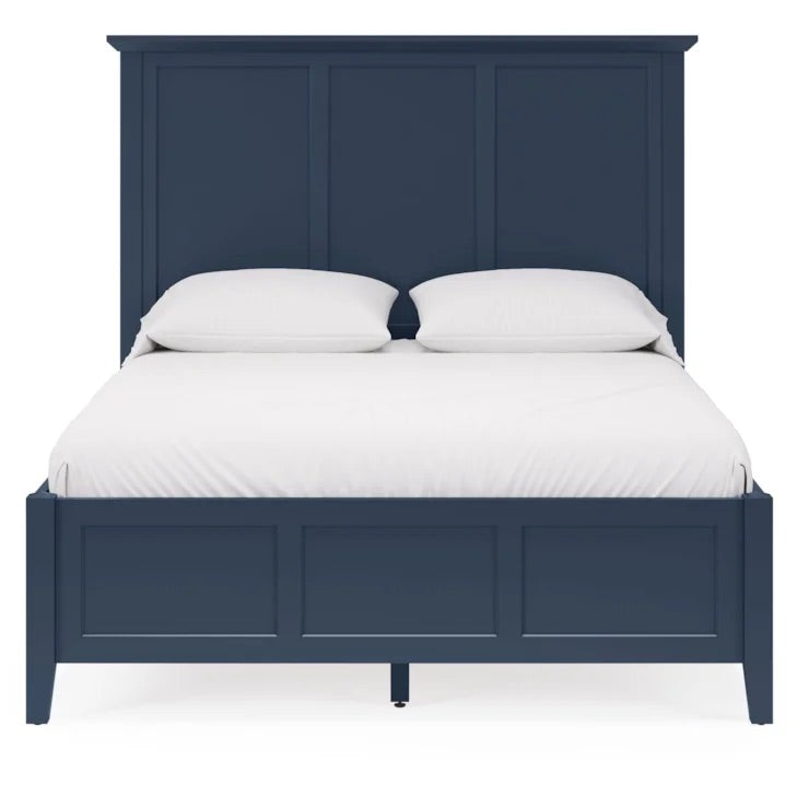 Modus Furniture Grace Queen Bed Slats Headboard Blueberry PNKXL5FS FFE-773