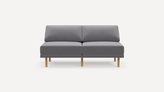 Burrow Range 2-Piece Stone Grey Sofa Couch FFE-1561