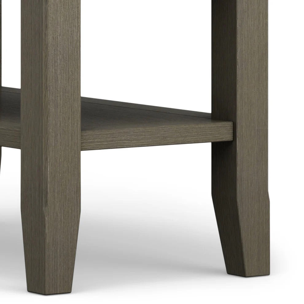 Acadian 14" Narrow Side Table in Farmhouse Grey FFW-976
