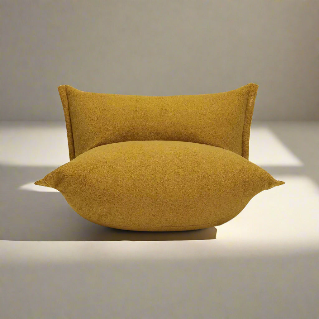 Fatboy BonBaron Sherpa Cider Yellow Gold Pillow Chair FFW258-721