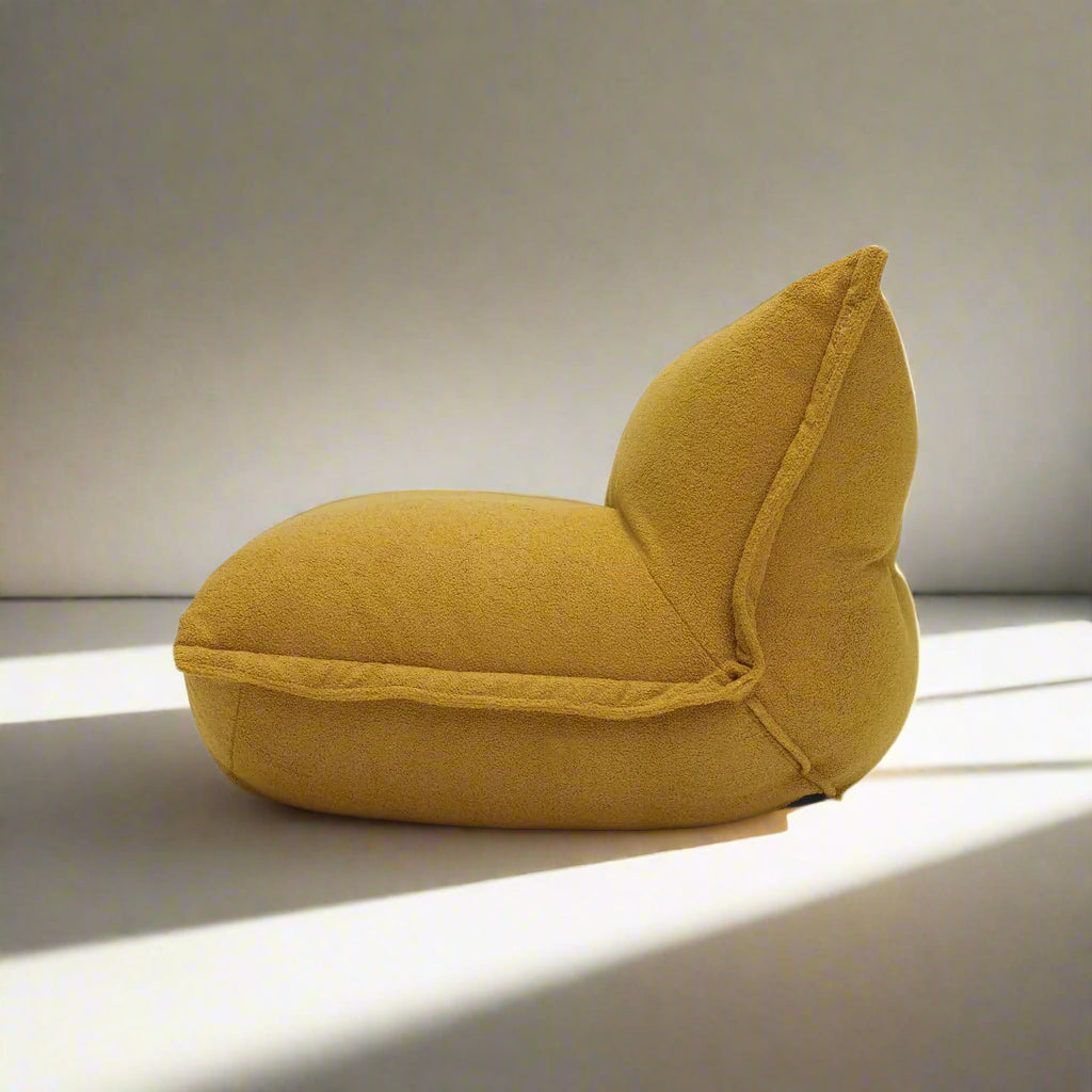 Fatboy BonBaron Sherpa Cider Yellow Gold Pillow Chair FFW258-721