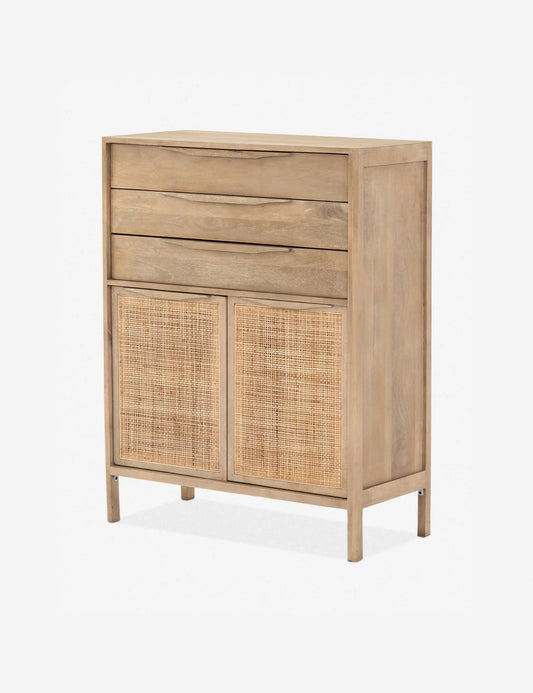 Lulu & Georgia Natural Cane Front Hannah Dresser FFE-1050