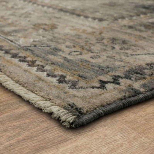 Karastan Rugs Gamin Grey 10' x 14' Area Rug FFE258-140