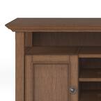 Redmond 54" TV Media Stand in Rustic Natural Aged Brown FFW258-623