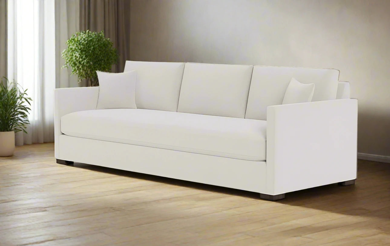 Interior Define Modern Bench Cushion Scarlett 3 Seat Sofa FFE258-197