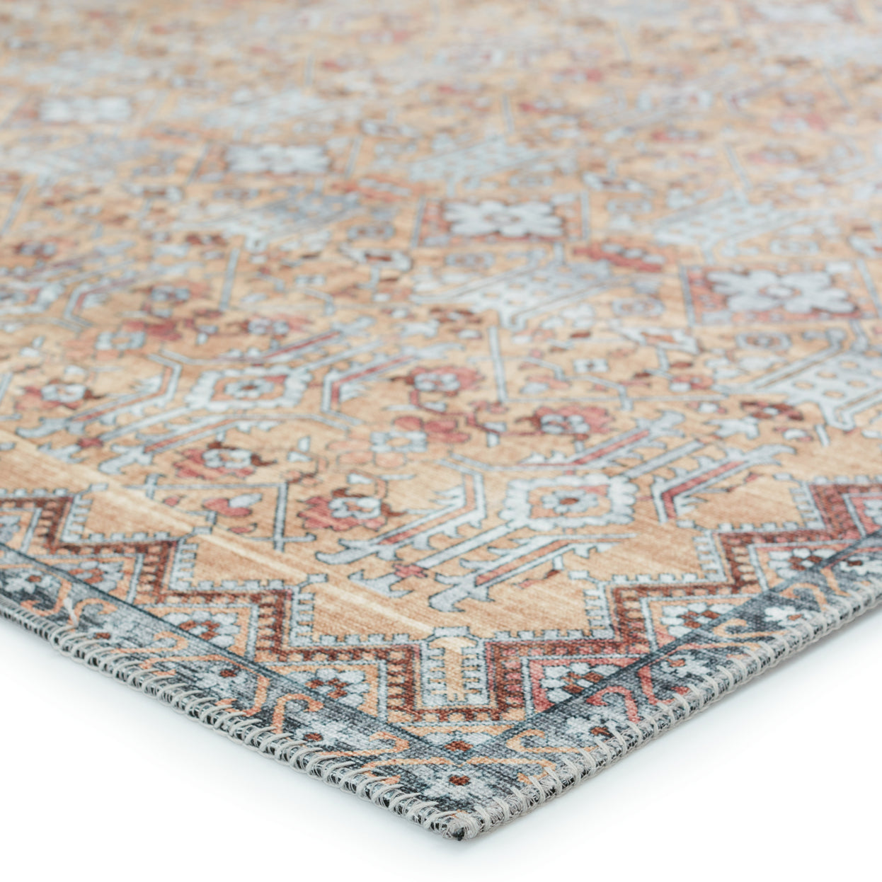 Jaipur Living Nikki Chu by Dalia Trellis Tan/ Light Gray Area Rug FFE258-532